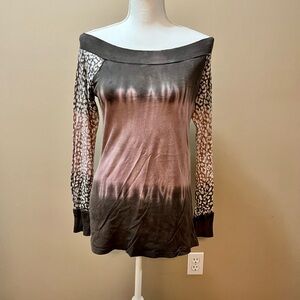 Vintage Havana Y2K Style Off The Shoulder Top Size Small